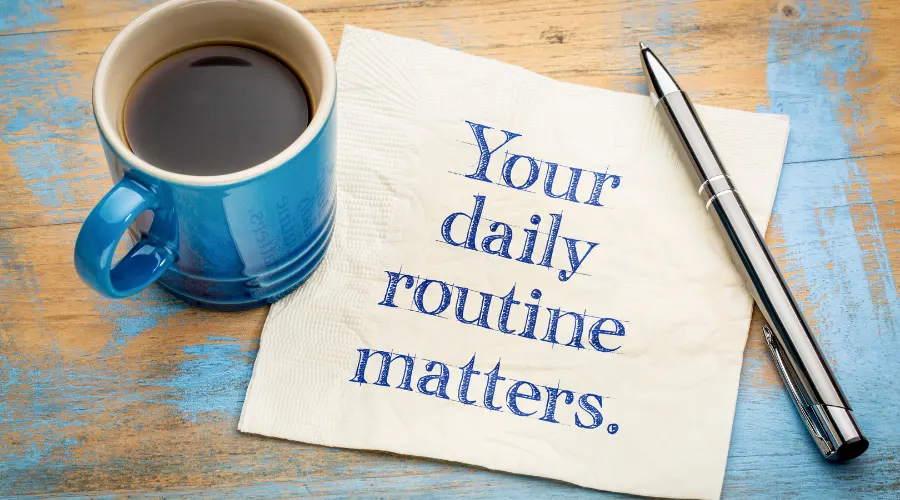 ideal daily routine for students