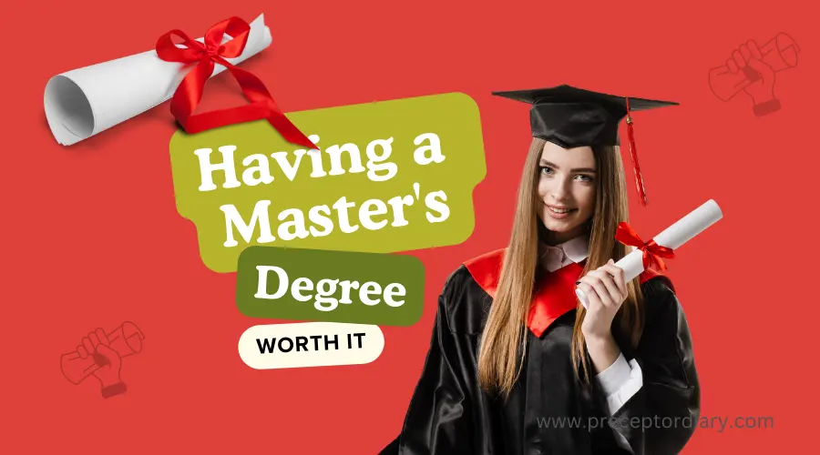 is having a master's degree worth it